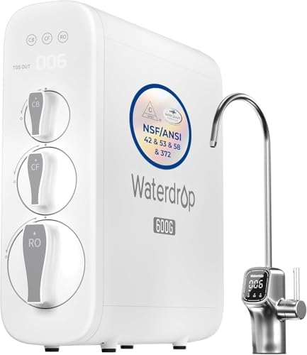 Waterdrop G3P600 Under-Sink RO (B07P1XFYJP) — $428.99