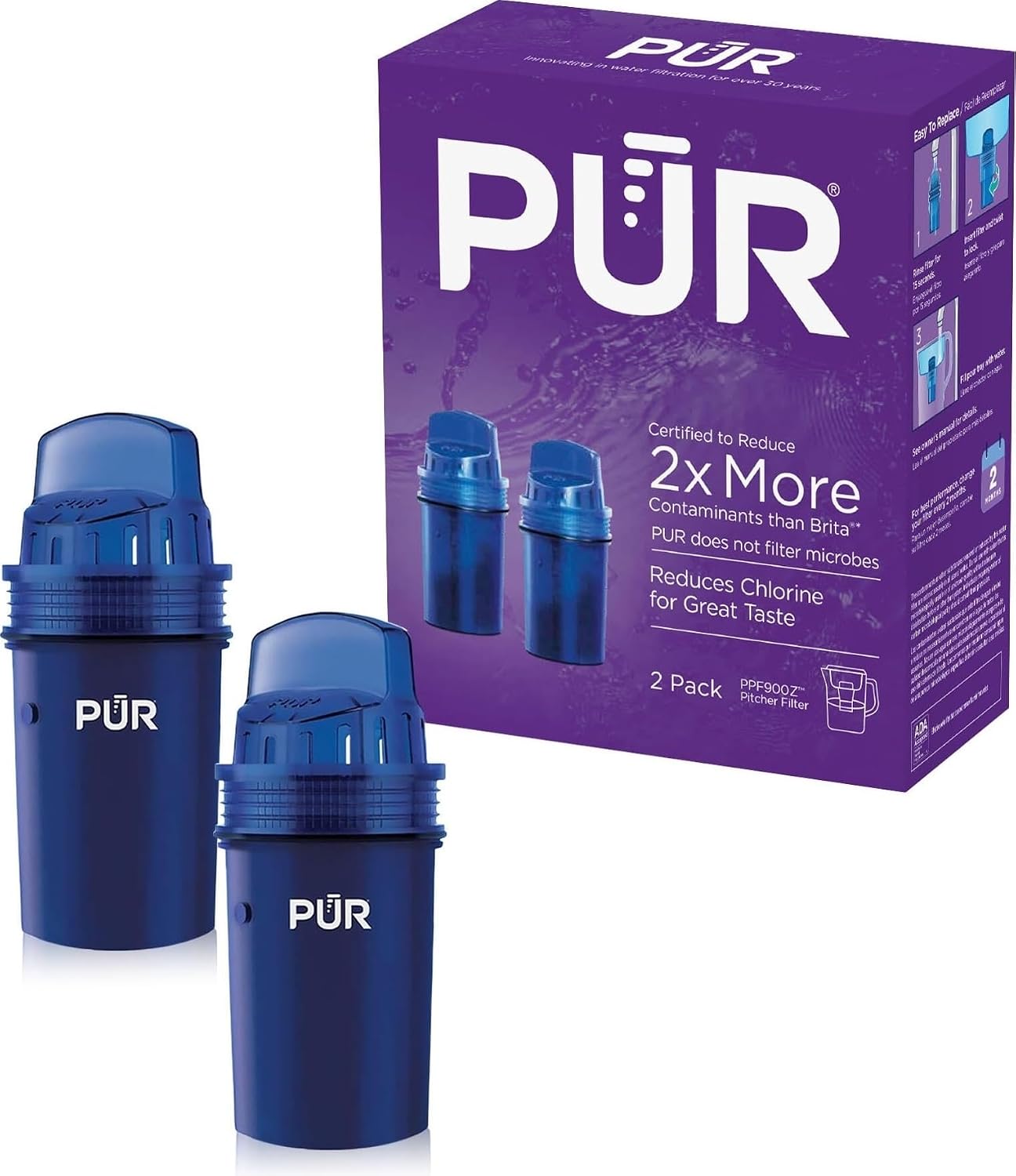 PUR Pitcher Filter 2-Pack